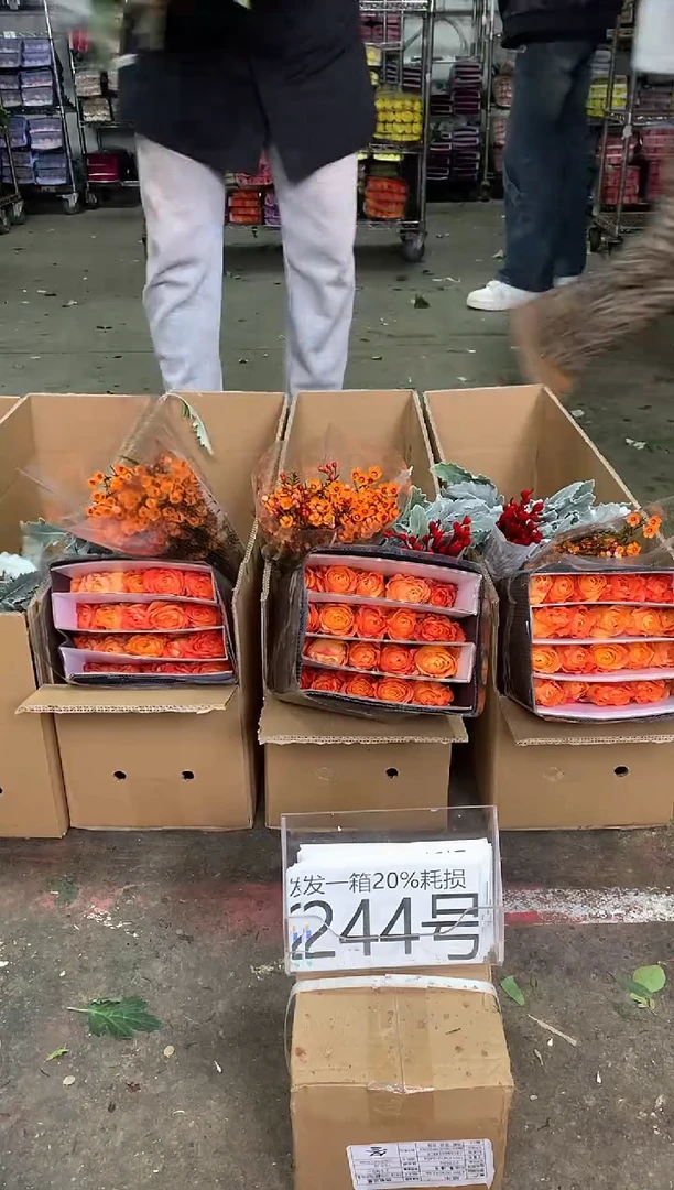 244号♥中通含20%耗损发一箱鲜花