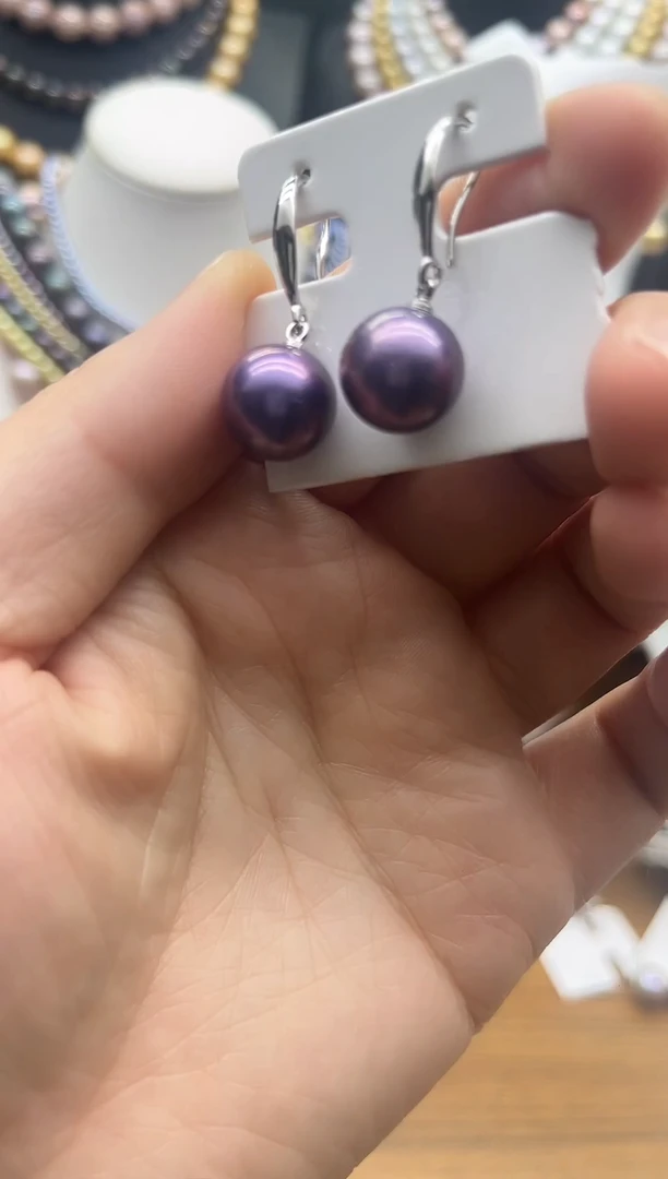 银S925镶嵌原创设计淡水珍珠3