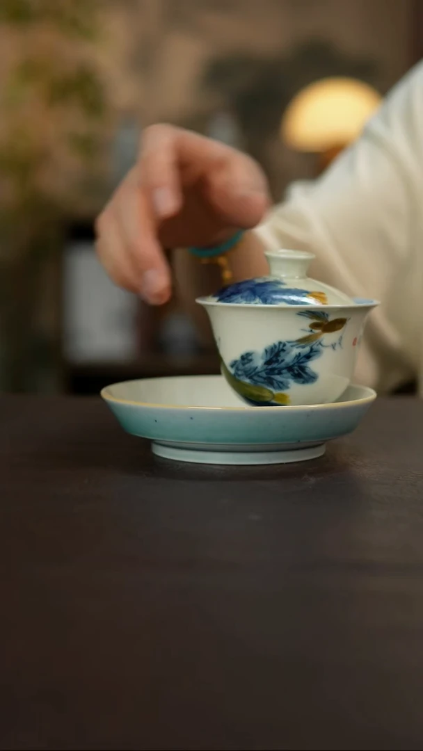 杯景德镇陶瓷杯碗柴烧多人
