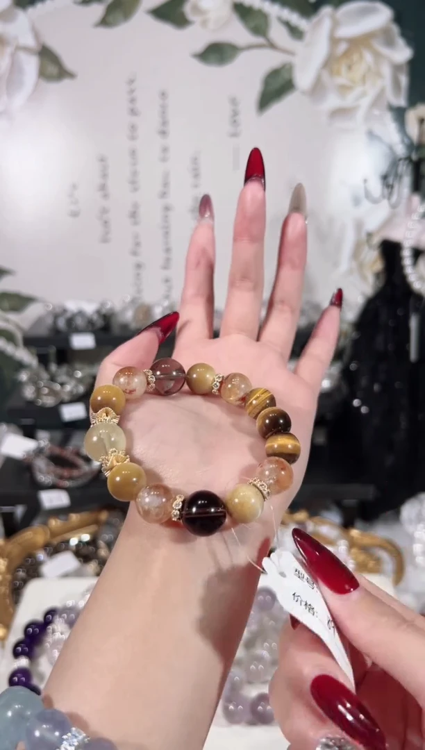 【闪购商品】水晶手链未镶嵌天然水晶默认微瑕，多样性发货发其一