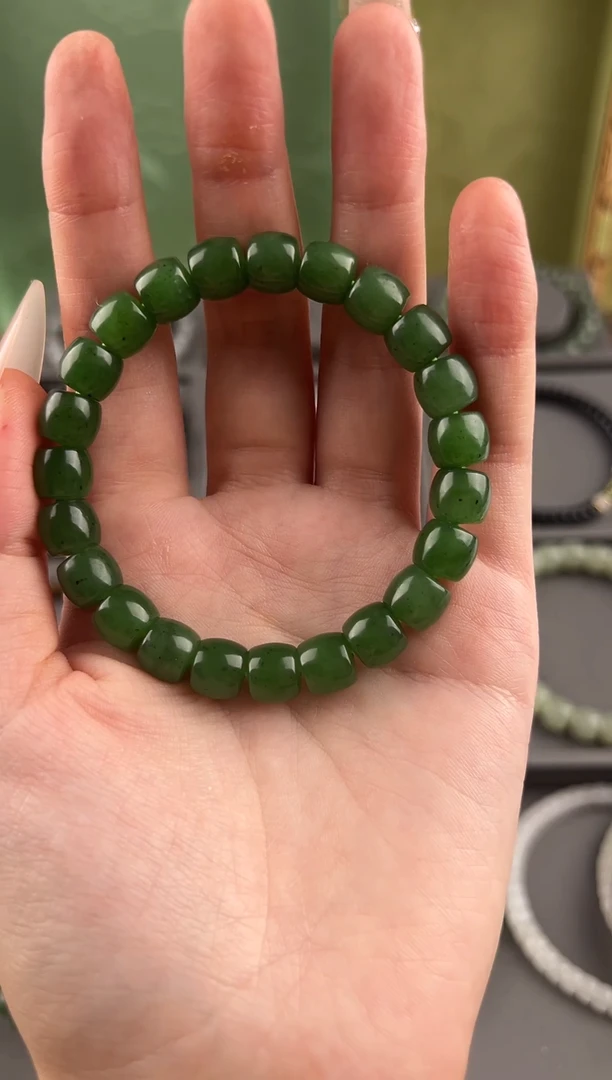 手串未镶嵌和田玉（碧玉）新疆和田玉