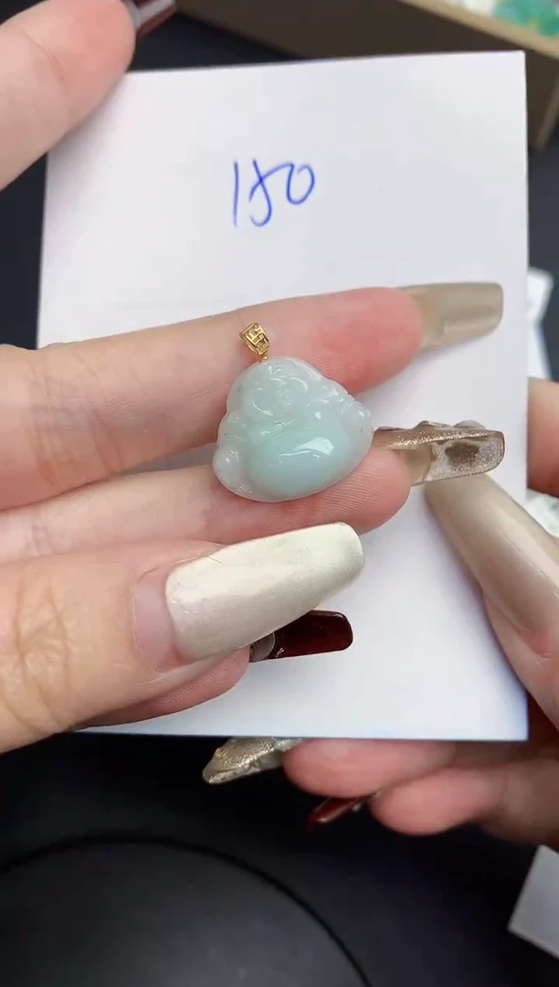 【闪购商品】翡翠颈饰18K金镶嵌00000000000