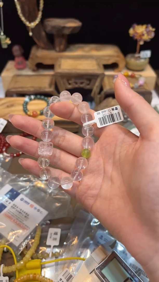 水晶手链未镶嵌手饰@@G1756