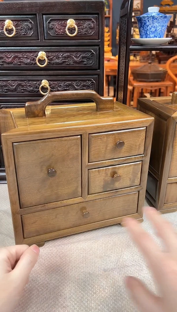 【闪购商品】乌木类家具药箱子