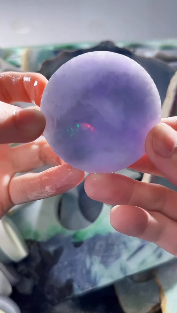 裸石翡翠缅甸翡翠A货文40