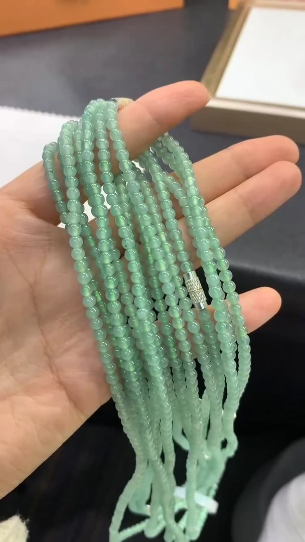 颈饰未镶嵌翡翠FC489 翡翠项链 多样性发其一