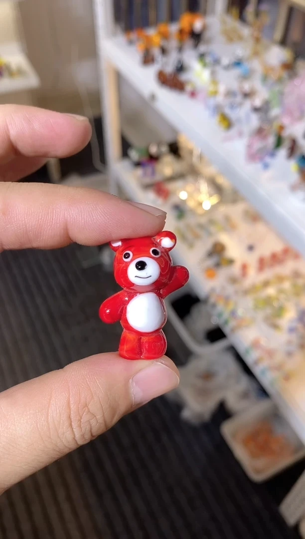 手工艺品琉璃小熊