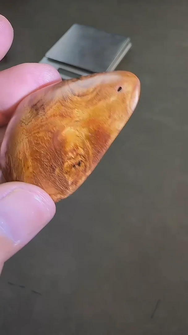 手串/手链黄花梨/降香黄檀120038-黄花梨随型瘤疤吊坠