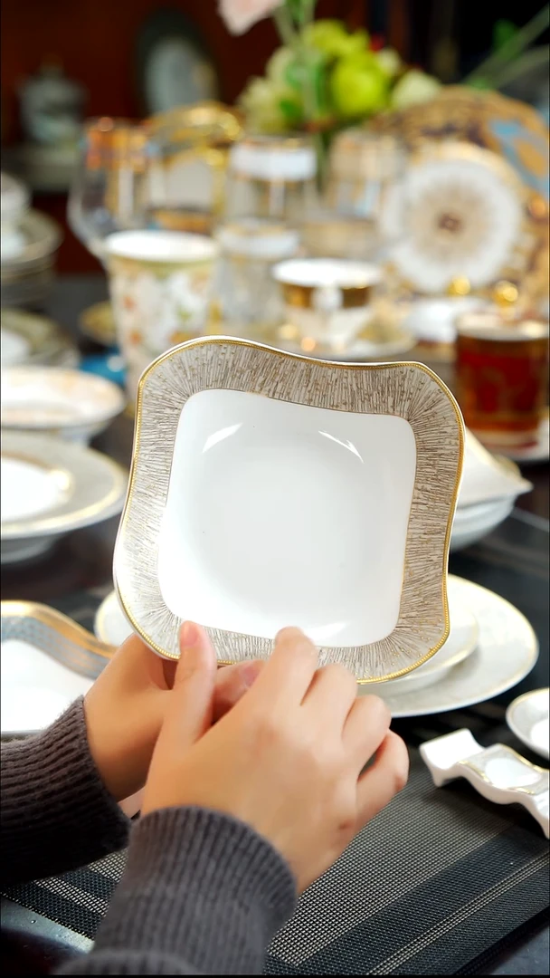 瓷片沙拉碗   2个