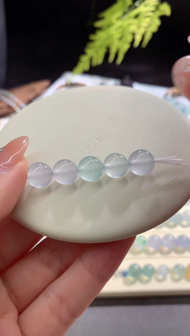 散珠翡翠翡翠散珠一组卡9.4-9.8