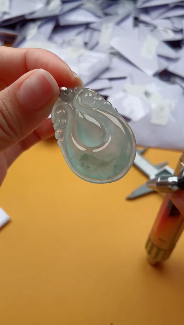 锦玺翡翠吊坠链接30000043