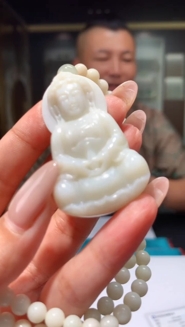 定制和田玉Boss阳天然和田玉（拍一发一）