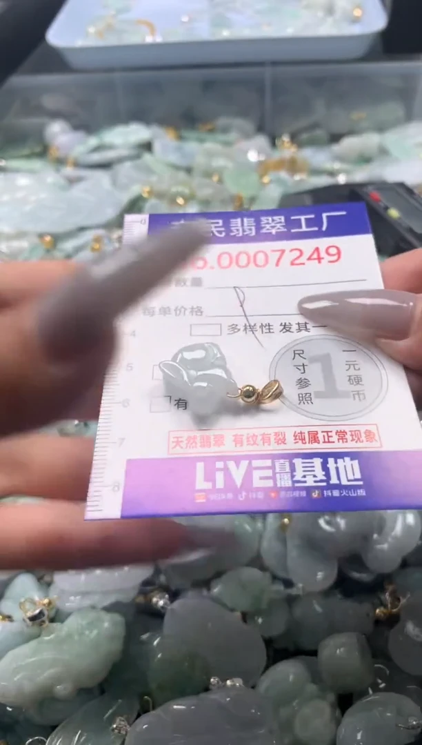 颈饰未镶嵌翡翠7249