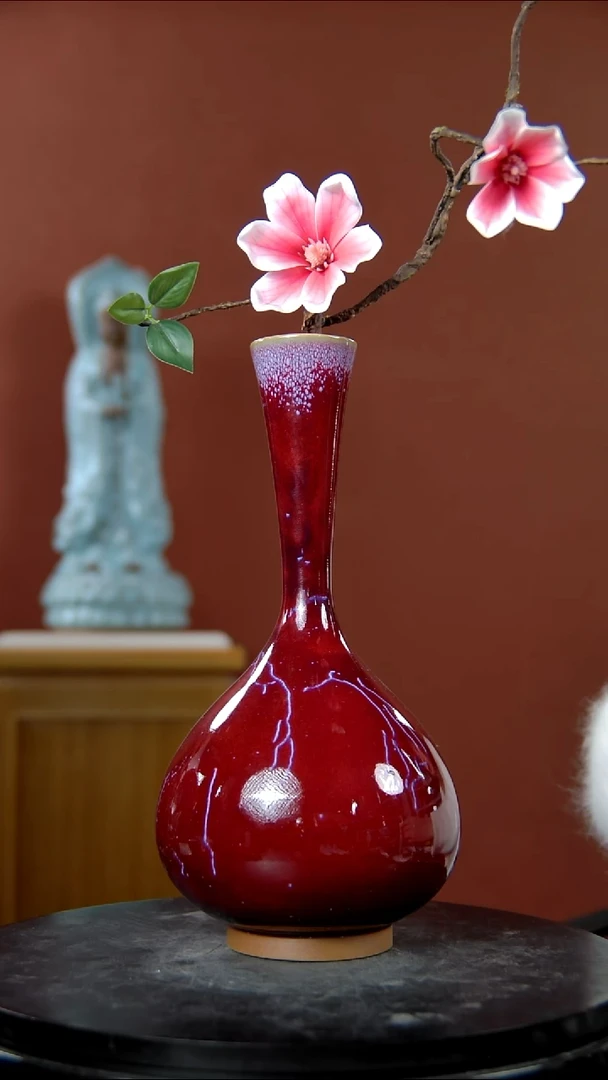 摆件大宋官窑【2#鹅颈瓶】