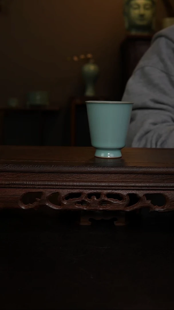 摆件仿古手工主人杯