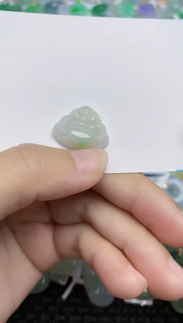 翡翠未镶嵌颈饰天然A货翡翠