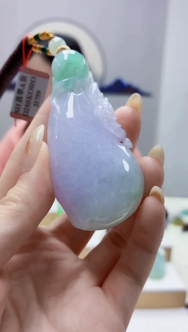 未镶嵌定制翡翠4852jw-毛货挂件41