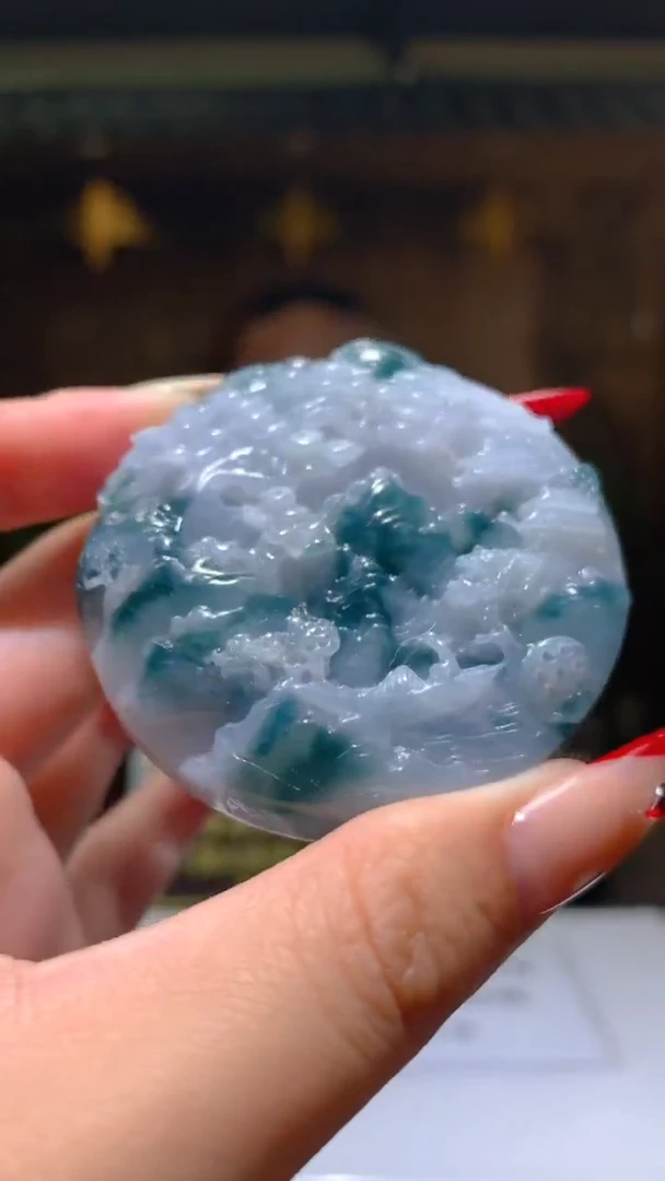 定制翡翠未镶嵌闪购毛货链接GSZ036