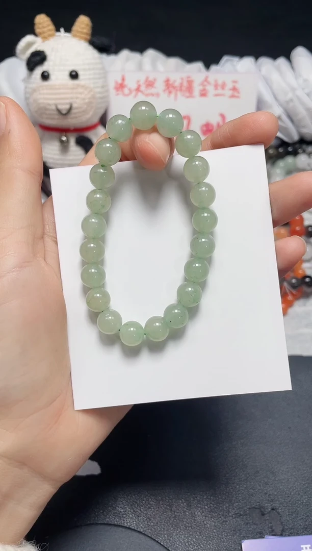 【闪购商品】石英质玉手链未镶嵌东陵卡8