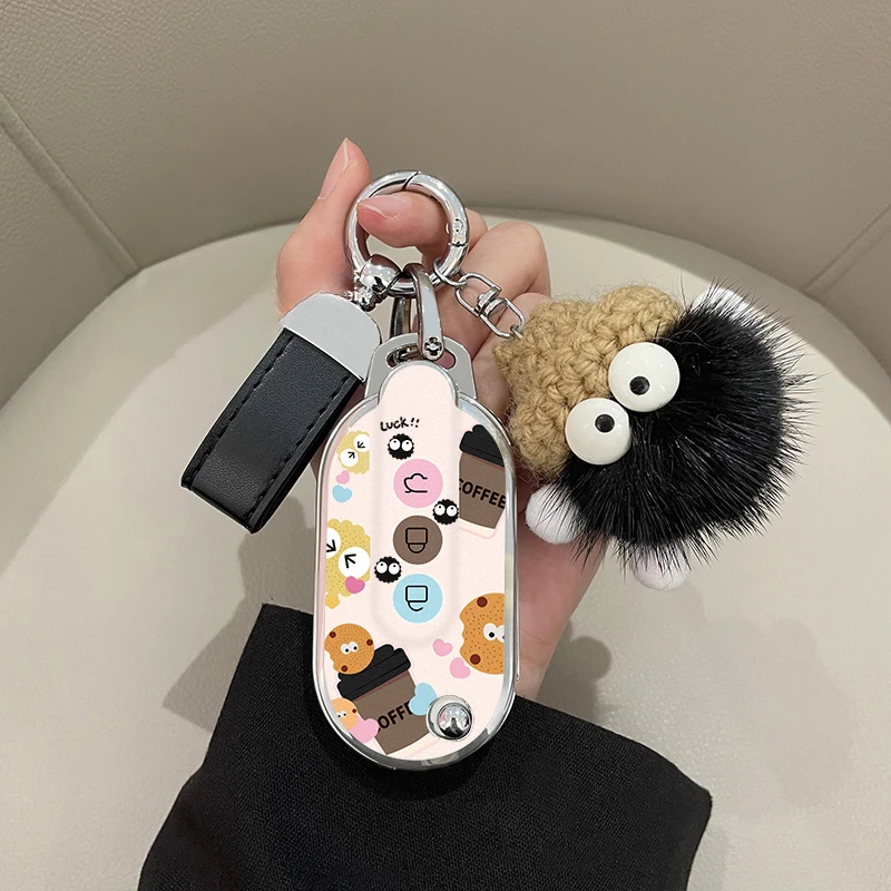 五菱宏光miniev钥匙套gameboy迷你gb晴空三代3马卡龙车壳扣可爱女