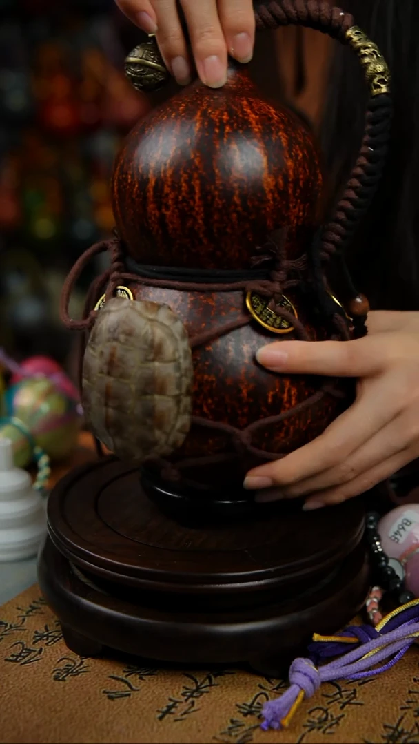 695号1500ml左右非遗大漆酒葫芦