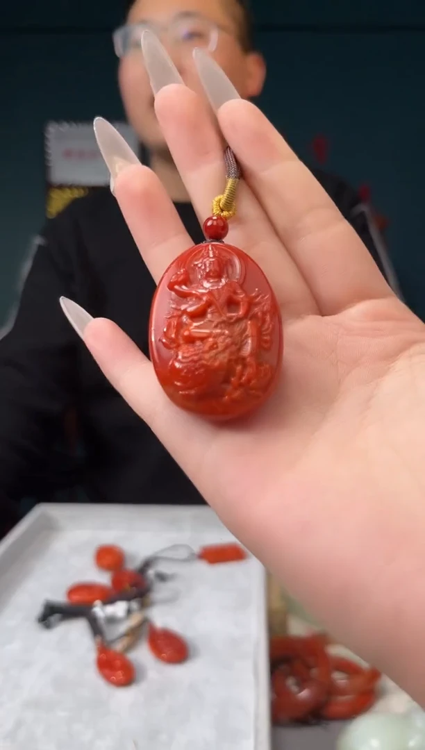 【闪购商品】南红玛瑙颈饰未镶嵌吊坠