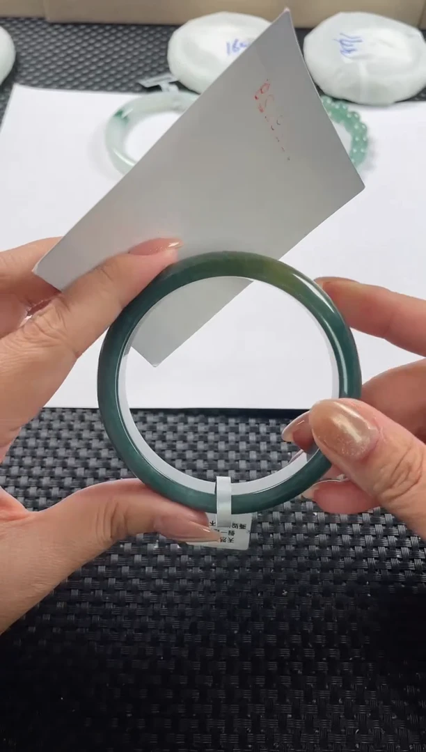 未镶嵌手镯翡翠基地发货H 6443 61+