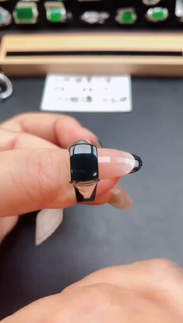 银S925镶嵌戒指翡翠1212121