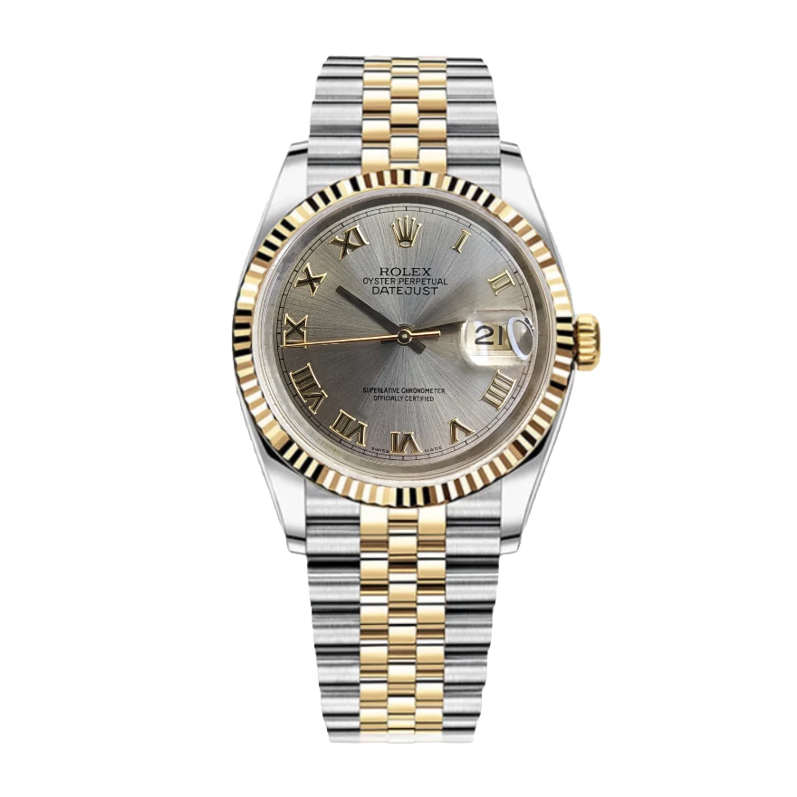99新 Rolex/劳力士 日志系列/36mm/灰盘罗马/自动机械/单表