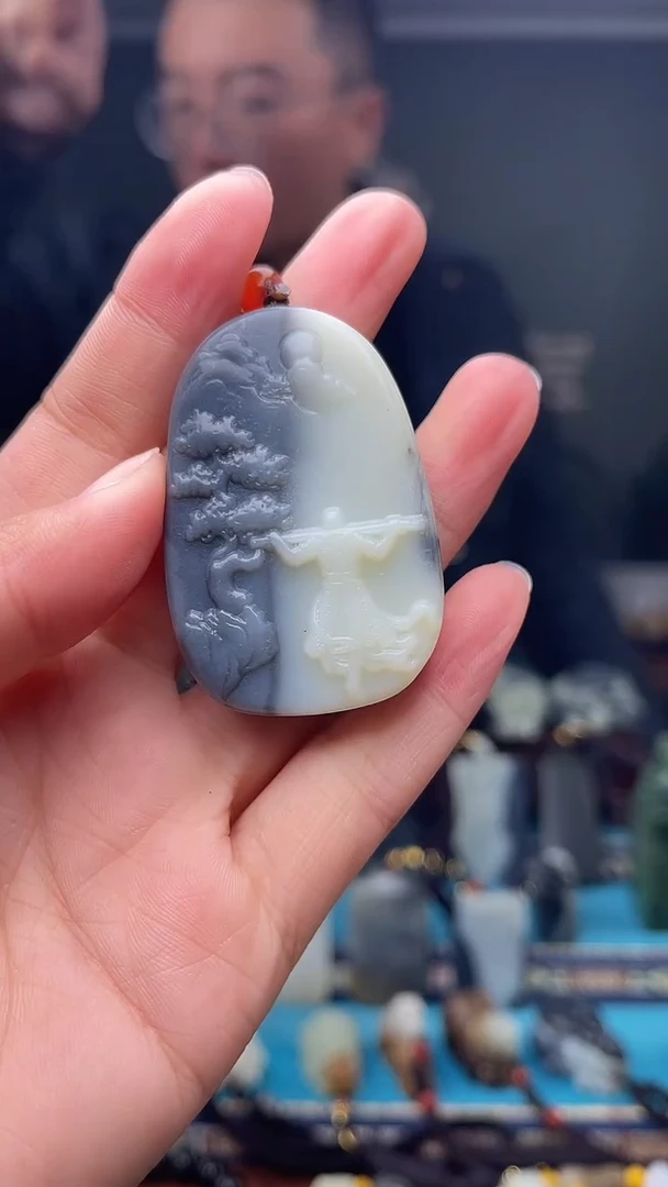 未镶嵌和田玉挂件1