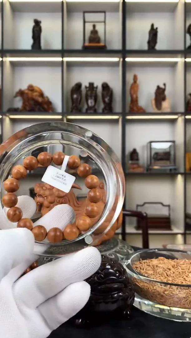 檀香木手串/手链R****f1.2横纹黑肉