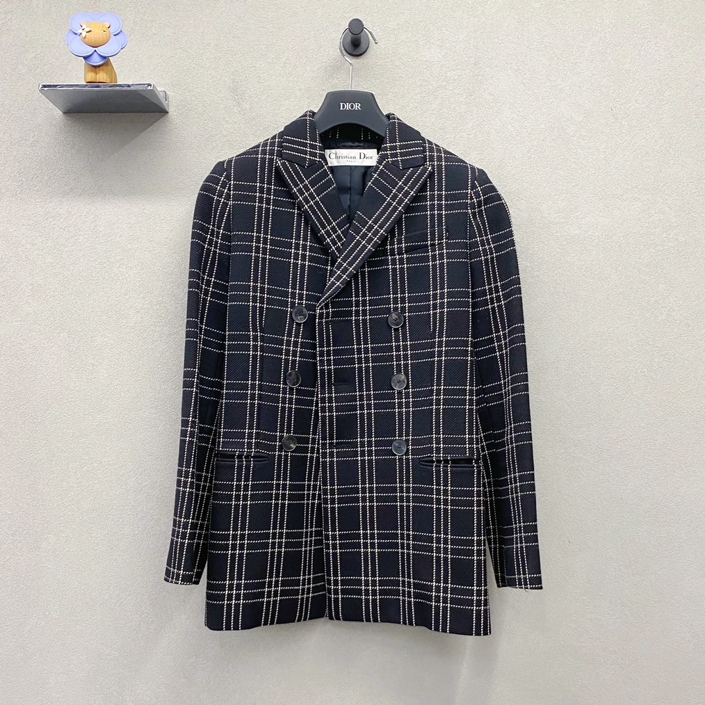 99新 DIOR/迪奥 黑色西装外套/尺码F36/EH001558