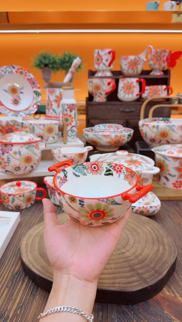 碗景德镇陶瓷餐具碗碟盘子