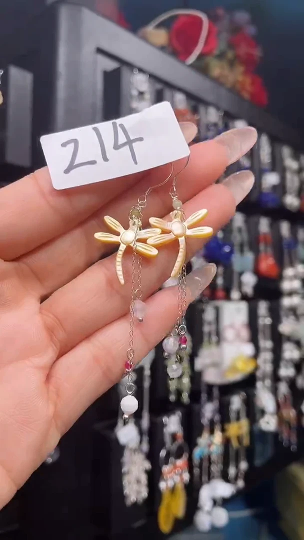 银S925镶嵌耳饰紫晶喜欢拍