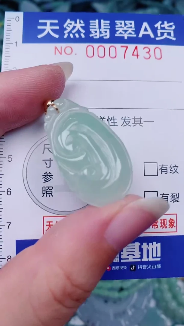 颈饰未镶嵌翡翠00007430