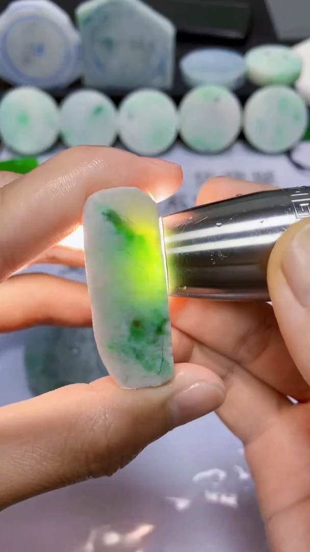 翡翠裸石翡翠裸石缅甸天然A货翡翠2271