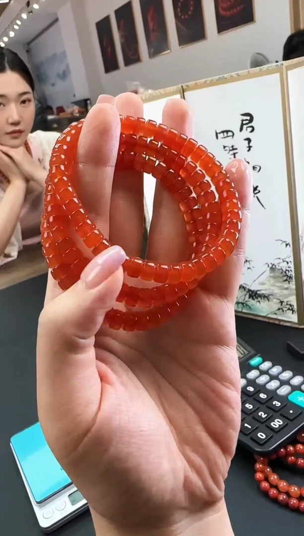 未镶嵌手串南红玛瑙DSD0914053