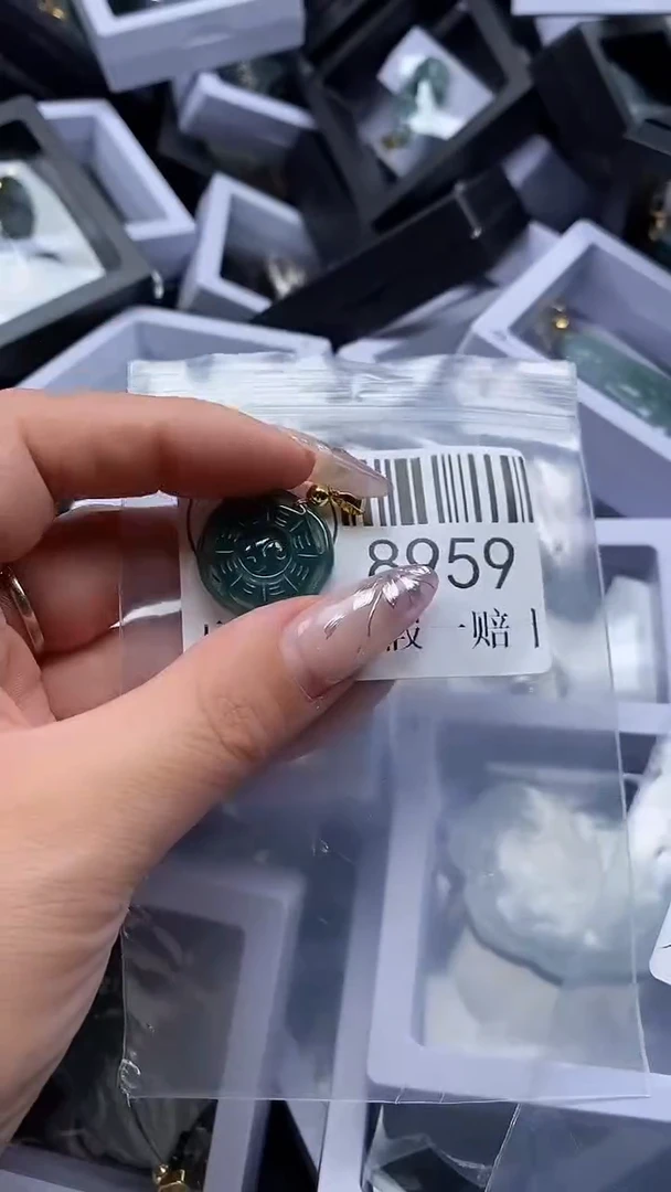 吊坠(不含链)未镶嵌翡翠8959
