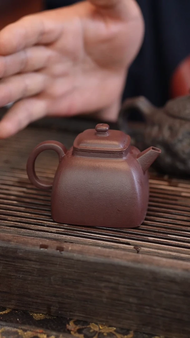 茶壶紫砂艾*栗原矿手工制作
