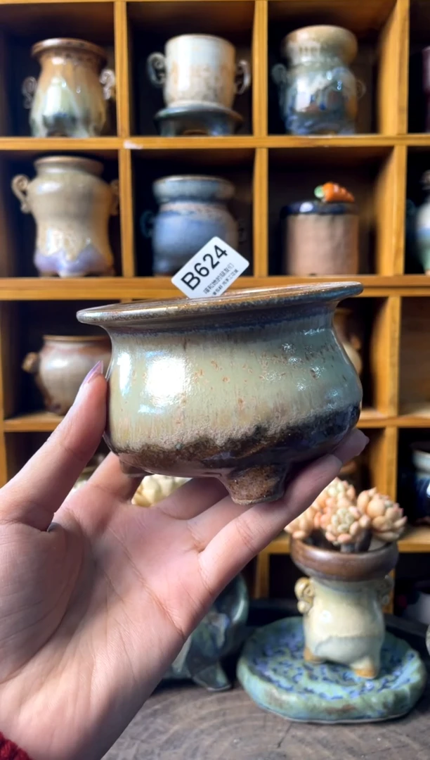 624内口7.5【喵喵推荐手工盆】