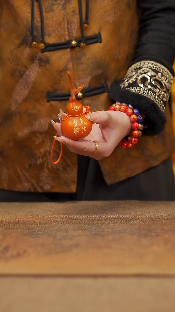 【闪购商品】387宴禾堂大漆车挂小葫芦38