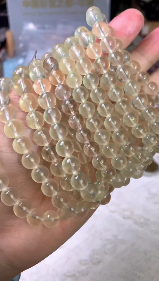 【闪购商品】水晶手串未镶嵌天然黄水晶手串（多样性发货)