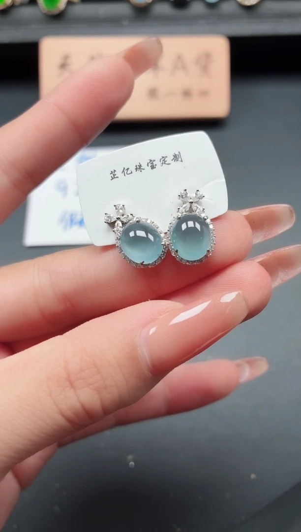 银S925镶嵌戒指翡翠1111