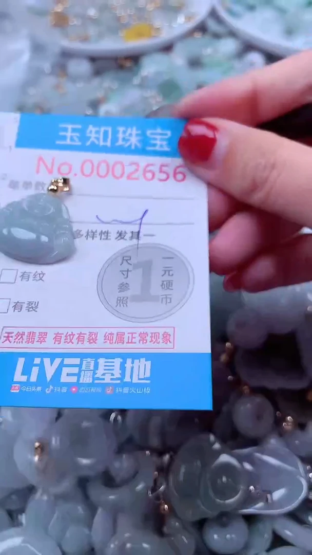 吊坠(不含链)未镶嵌翡翠2656