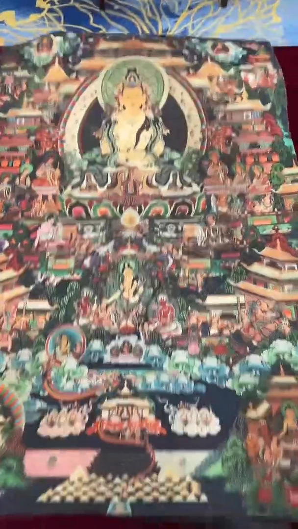 卷轴画唐卡16092