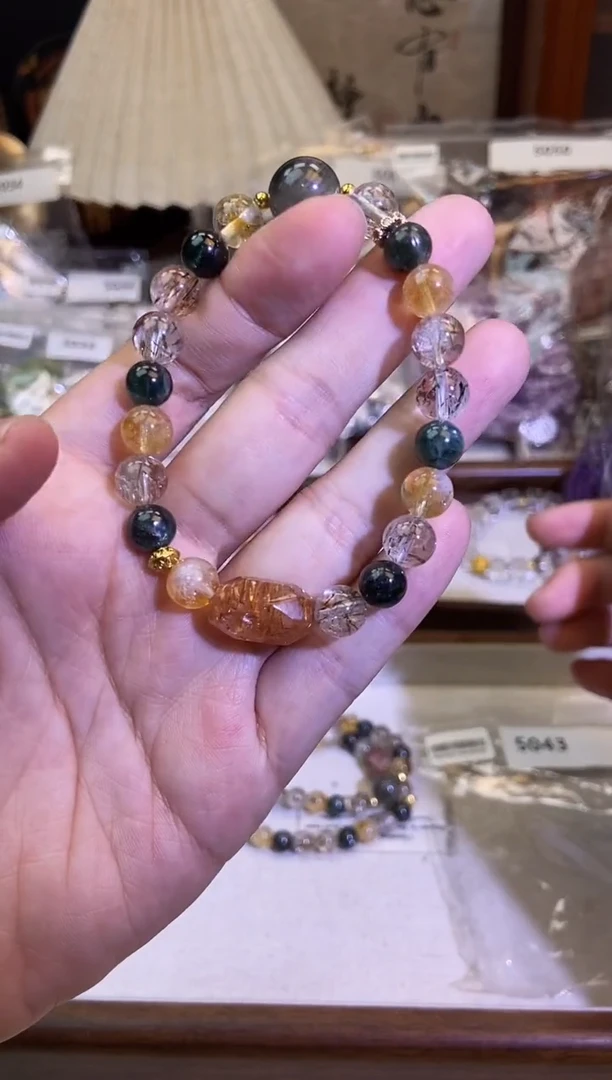 水晶手链未镶嵌5043手串