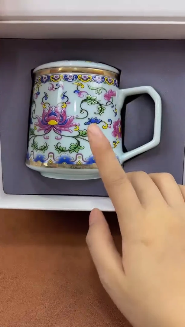 陶瓷茶具摆件旅行套组