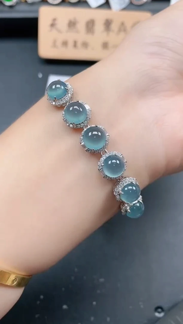银S925镶嵌戒指翡翠11111