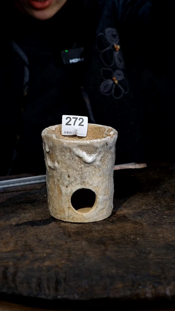 全手工潮州原矿砂铫壶志野小炉272