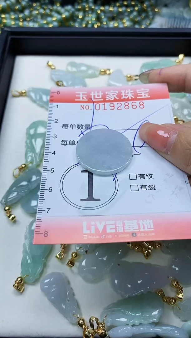 【闪购商品】翡翠颈饰未镶嵌闪购商品00192868